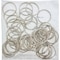 Hillman HILLMAN 1-1/2 in. D Tempered Steel Multicolored Split Rings/Cable Rings Key Ring, PK50 703522 - alternate 3